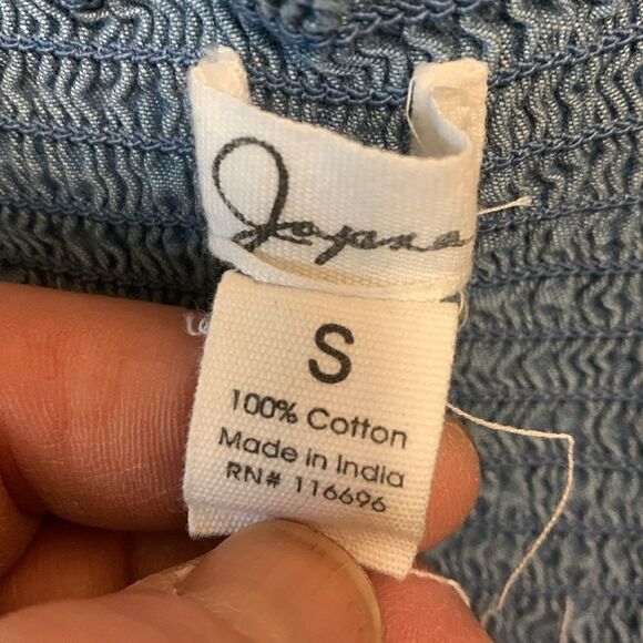 JAPNA, summer spaghetti strap, dress, small, knee len , like new - Picture 7 of 13